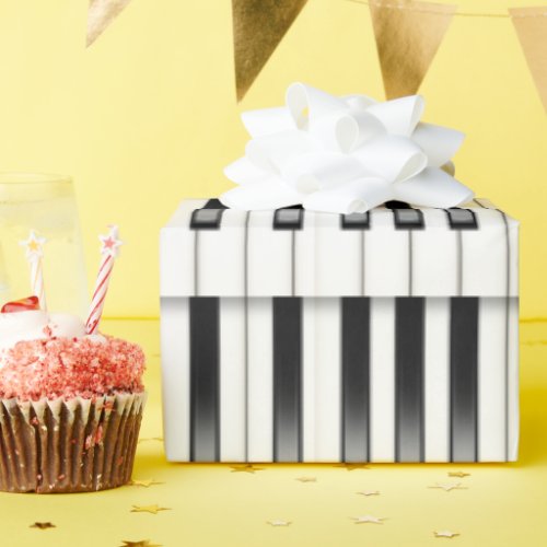 Piano Keyboard Wrapping Paper