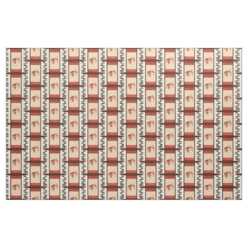 Piano keys antique piano & chair fabric