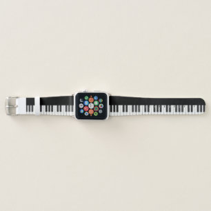 Piano Keys Apple Watch Band