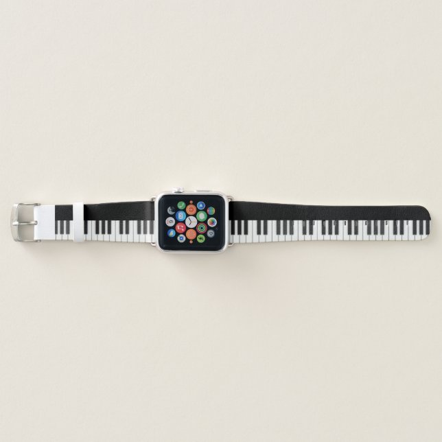 Piano Keys Apple Watch Band (Front)