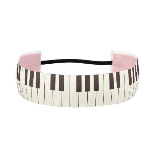 Piano Keys  Athletic Headband