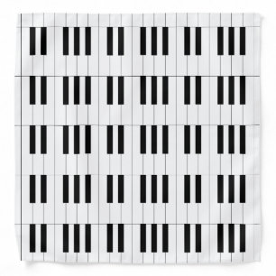 Piano Keys Bandana