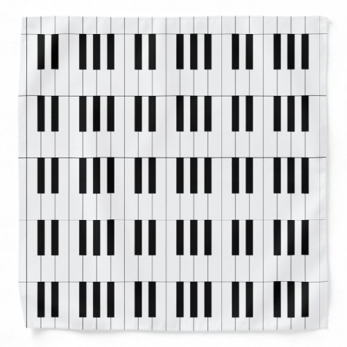 Piano Keys Bandana