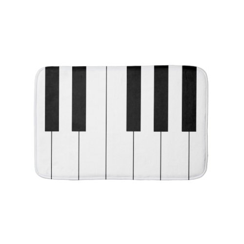 Piano Keys Bath Mat