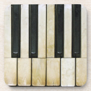 Piano Keys Beverage Coaster