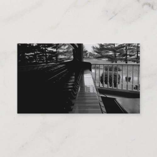 PIANO KEYS - Business Card Template