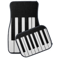 Piano Keys Car Mats