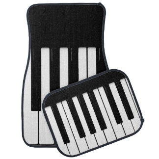 Piano Keys Car Mats