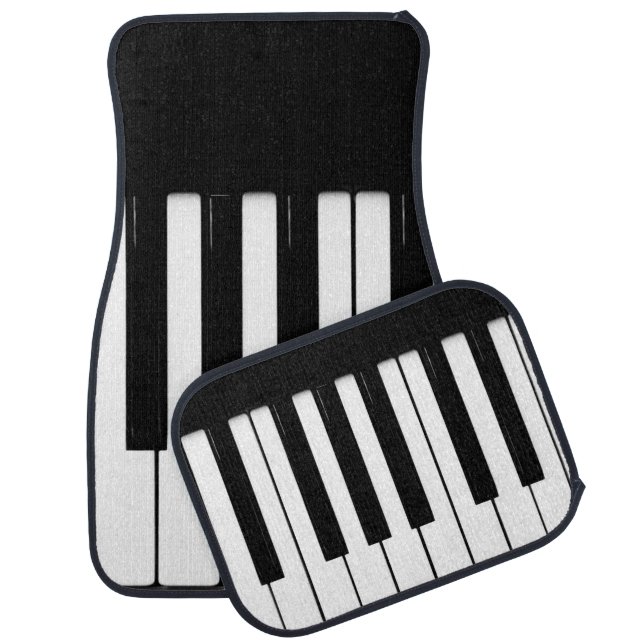 Piano Keys Car Mats (Set)