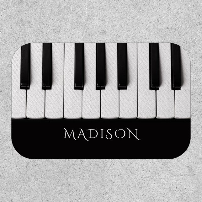 Piano Keys custom name Patch (Front)