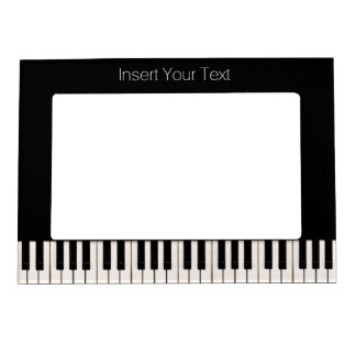Piano Keys (customizable) Magnetic Photo Frame