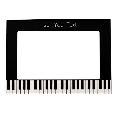 Piano Keys customizable Magnetic Photo Frame