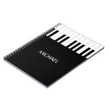 PIANO KEYS DESIGN NAME MUSIC LOVER