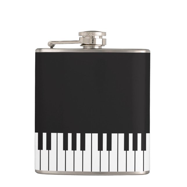 Piano Keys Flask (Front)