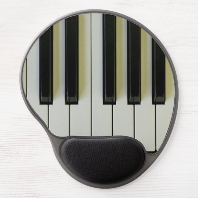 Piano Keys Gel Mouse Pad (Front)