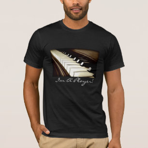 PIANO KEYS I'm A Player Fun Music-lover T-Shirt