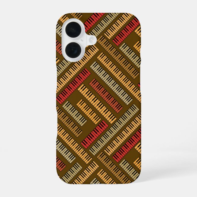Piano Keys Iphone Case (Back)
