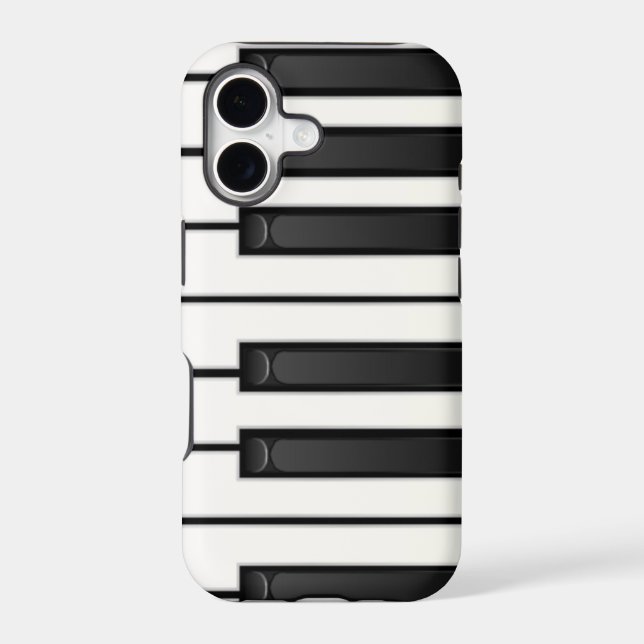 Piano Keys Iphone Case (Back)