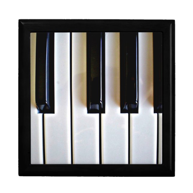 Piano Keys Jewelry Box (Front)