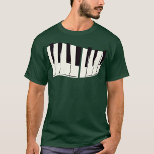 Piano Keys Keyboard Pianist Musician T-Shirt