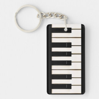 Piano Keys Keychain