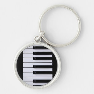Piano Keys Keychain