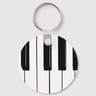 Piano Keys Keychain