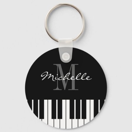 Piano Keys Keychain For Kids, Pianist Or Teacher