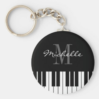 Piano keys keychain for kids, pianist or teacher