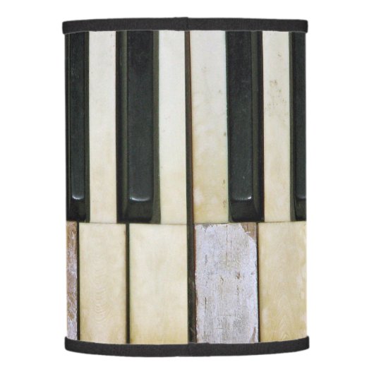Piano Keys Lamp Shade (Back)
