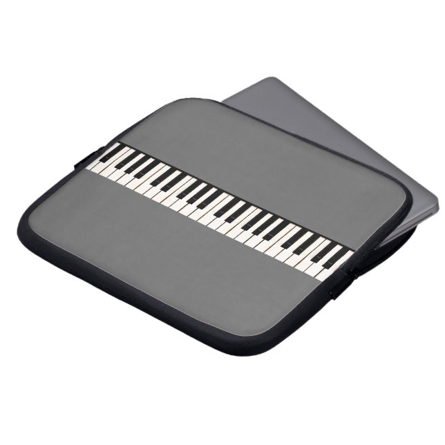 Piano Keys Laptop Sleeve (Front Top)
