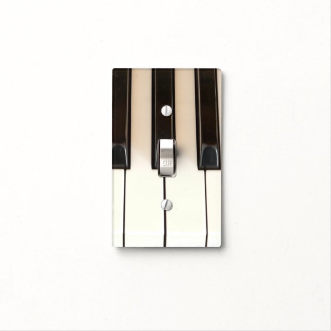 Piano Keys Light Switch Cover (In Situ)