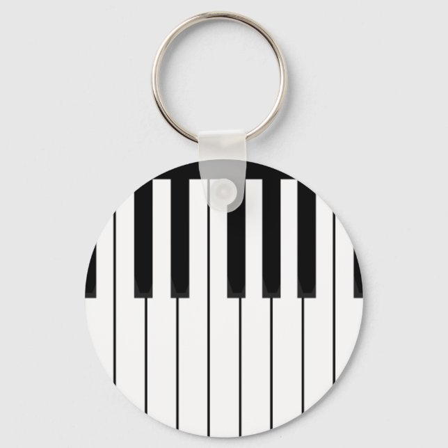 piano keys long.pdf keychain (Front)