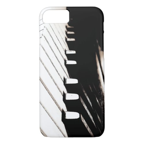 Piano Keys Macro iPhone 87 Case