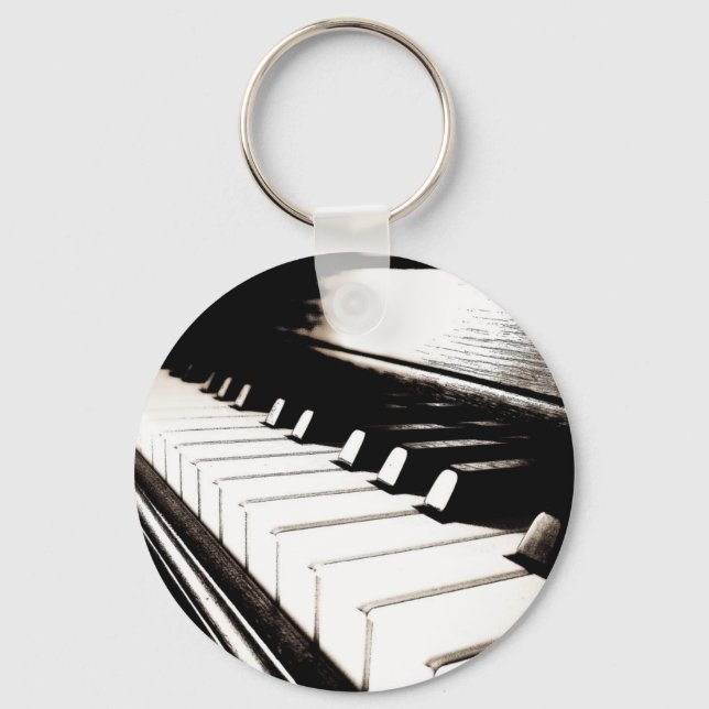 Piano Keys Macro Keychain (Front)