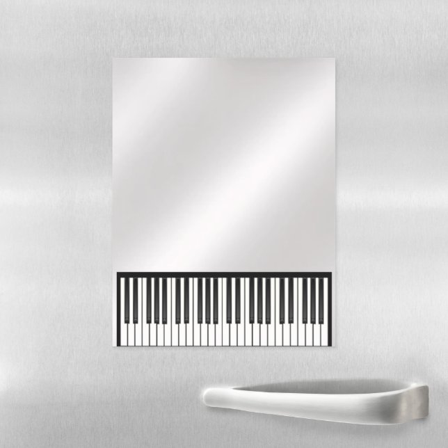 Piano Keys Magnetic Dry Erase Sheet (In Situ)