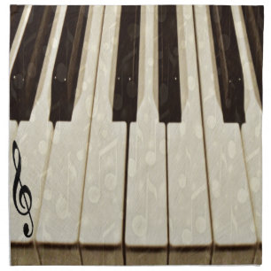 Piano keys & Me_ Napkin