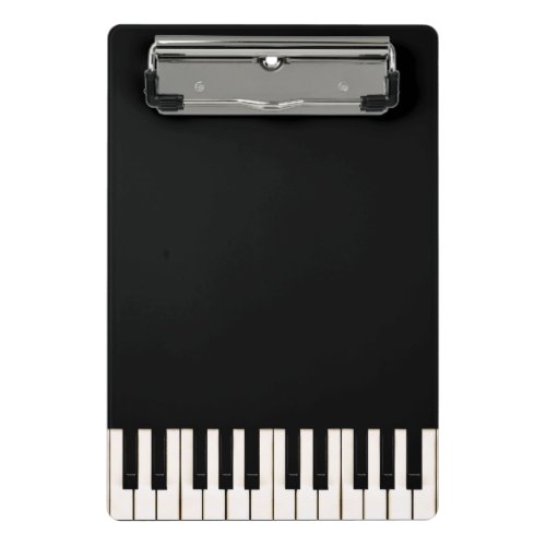 Piano Keys Mini Clipboard