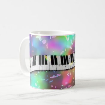 Piano Keys Mug by Crosier at Zazzle