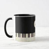 June Journal Pastel Piano Keys 20 oz Stainless Steel Travel Mug - Deny Designs