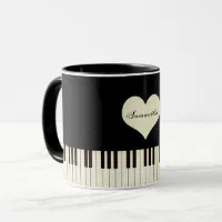 June Journal Pastel Piano Keys 20 oz Stainless Steel Travel Mug - Deny Designs