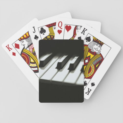 Piano Keys Music Bicycle Play Playing Cards