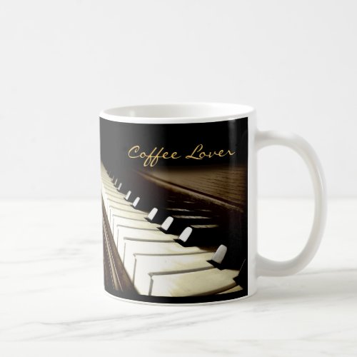 PIANO KEYS Music_Lover Drinking Mug