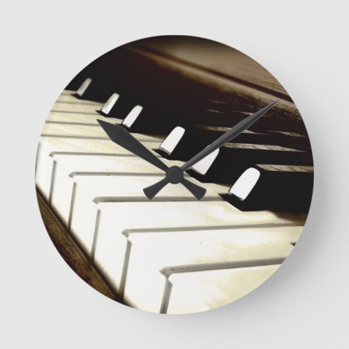 Piano Keys Music Lovers Wall Clock