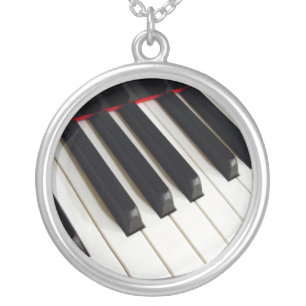 Piano Keys Music Necklace