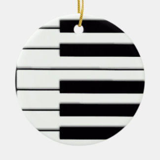 Piano Keys Music Ornament