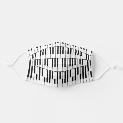 Piano Keys Music Teacher Adult Cloth Face Mask