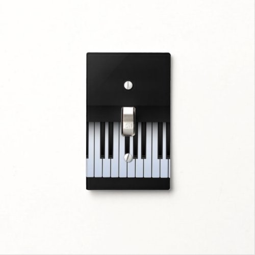 Piano Keys Musical Design Switch Plate