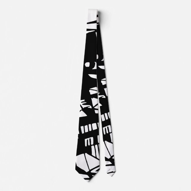PIANO KEYS NECK TIE (Front)