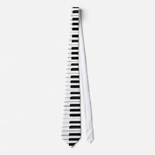 Piano Keys Neck Tie
